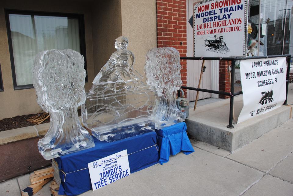 The 2022 Fire & Ice theme was Winter Carnival for the various ice sculptures placed throughout uptown Somerset. The Fire & Ice Festival, a program sponsored by Somerset Inc. was held over the weekend in Somerset.