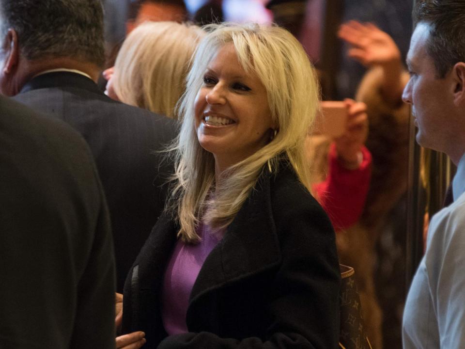 Monica Crowley following a meeting at Trump Tower (Jim Watson/Getty)