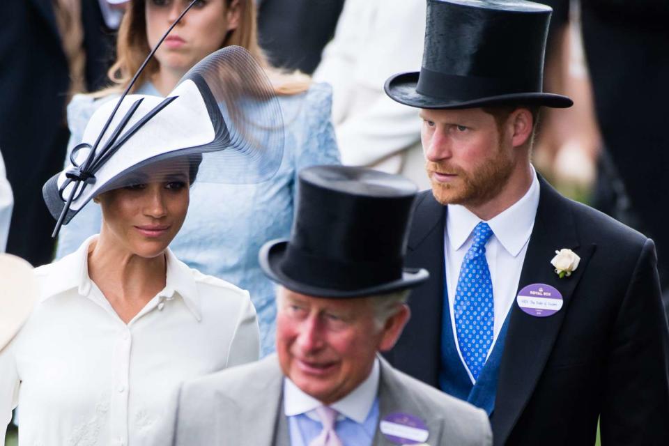 Meghan, Duchess of Sussex, Prince Charles, Prince of Wales and Prince Harry, Duke of Sussex