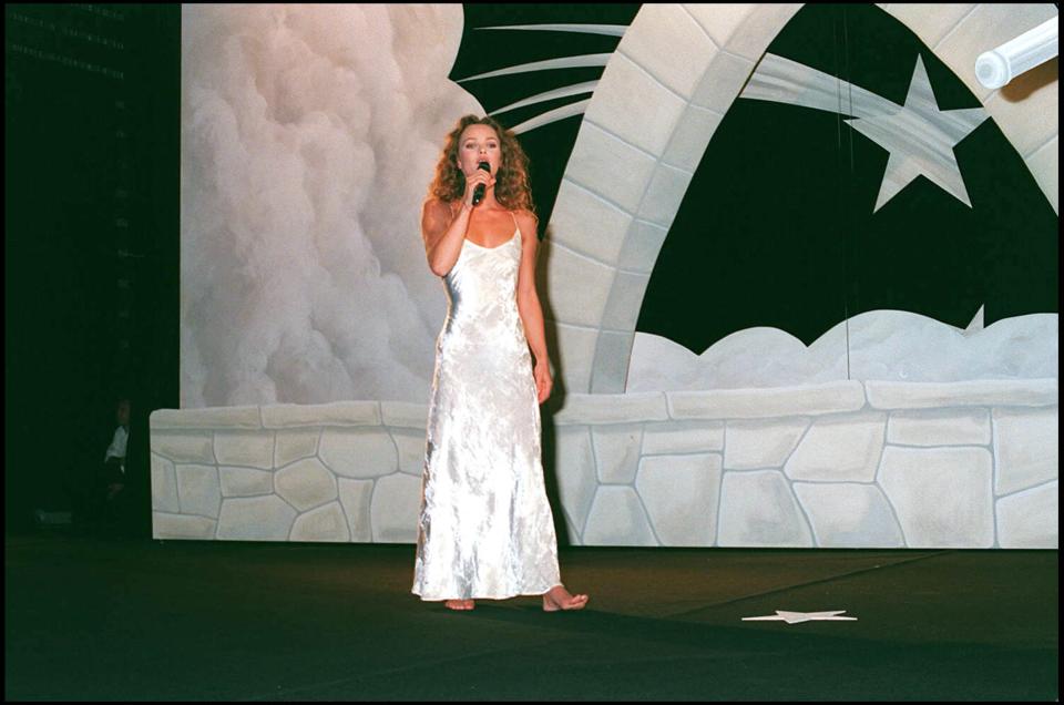 Vanessa Paradis et sa robe moulante au Festival de Cannes en 1995