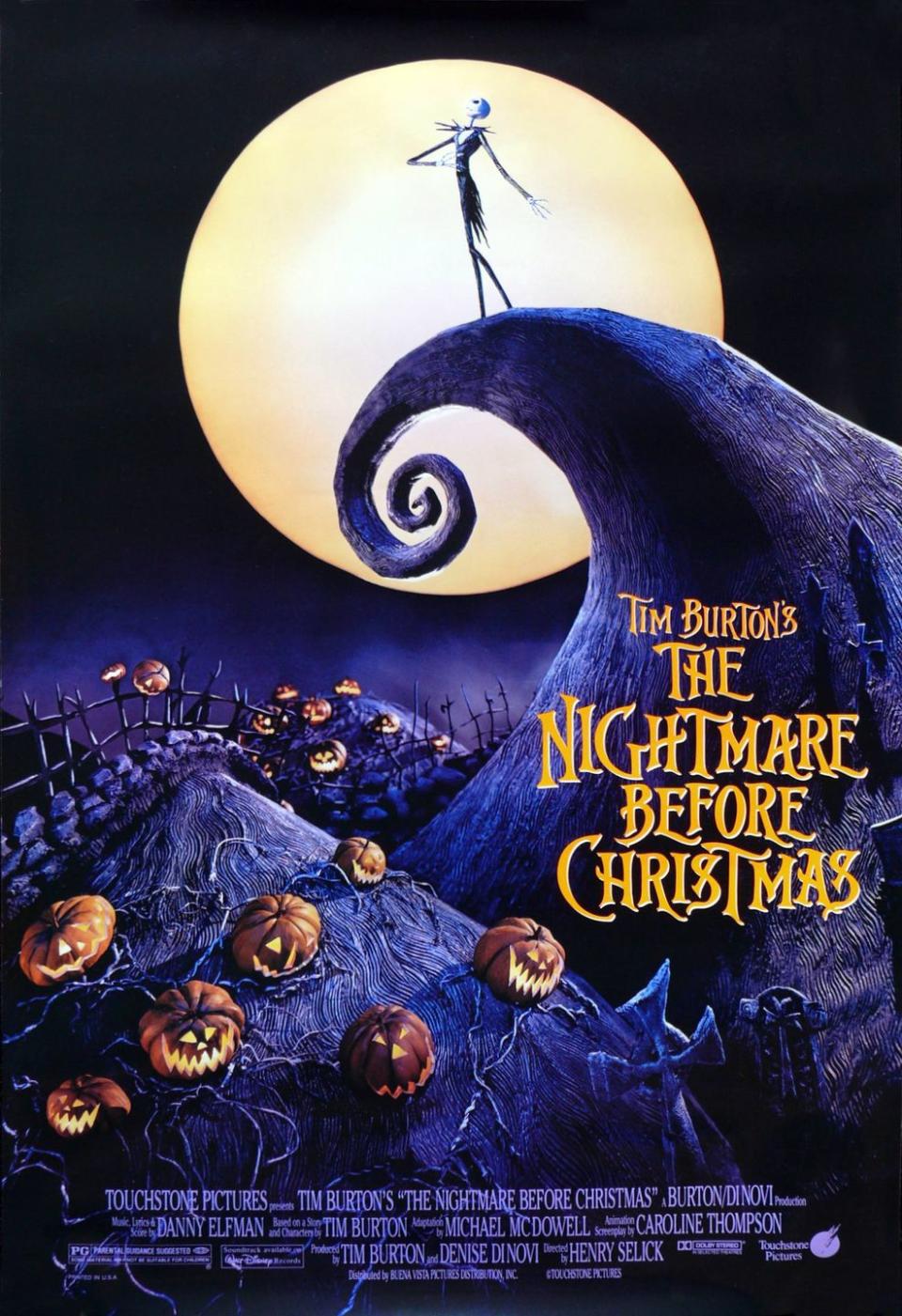 22) The Nightmare Before Christmas (1993)