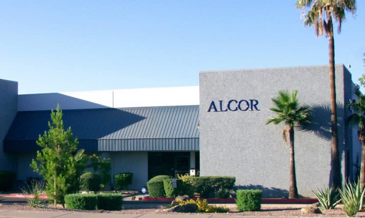 Alcor’s HQ, one of the leading cryogenic companies in the US