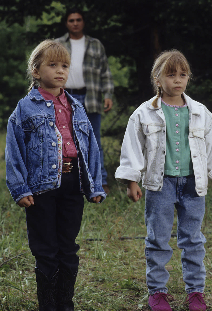 Mary-Kate and Ashley Olsen star in ‘How the West Was Fun’ wearing adorable denim looks long before they established their brand, The Row.