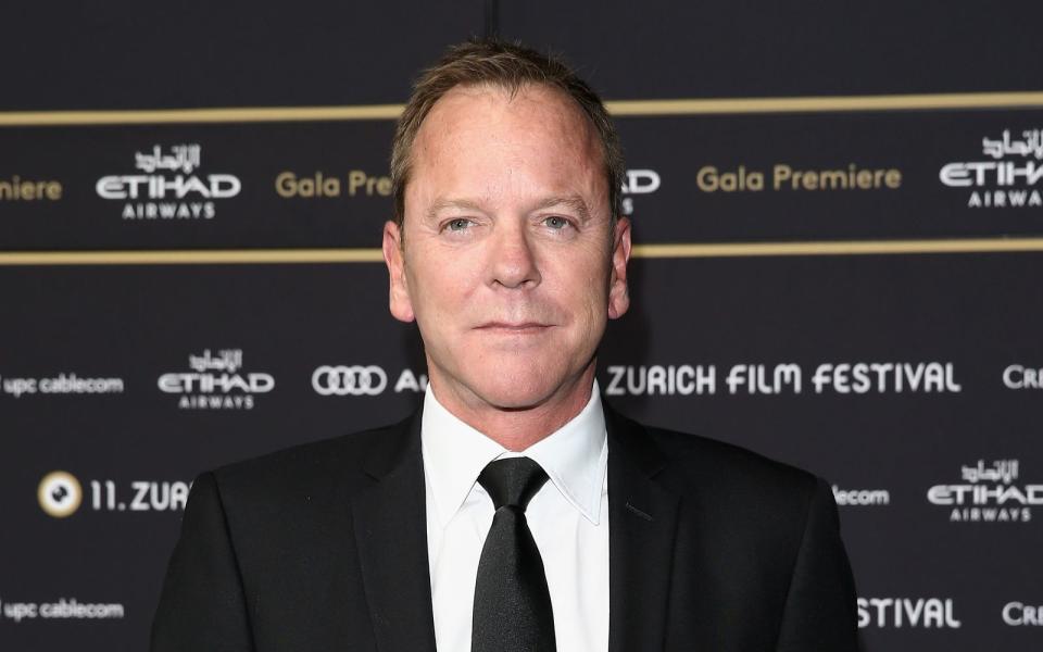 <p>Schauspieler Kiefer Sutherland kam 1966 in London nicht alleine als Kind von Hollywood-Charakterkopf Donald Sutherland zur Welt. Sieben Minuten später folgte seine Zwillingsschwester. Im Gegensatz zu "24"-Star Kiefer arbeitet Rachel hinter der Kamera, als Post Production Supervisor. (Bild: Andreas Rentz/Getty Images)</p> 