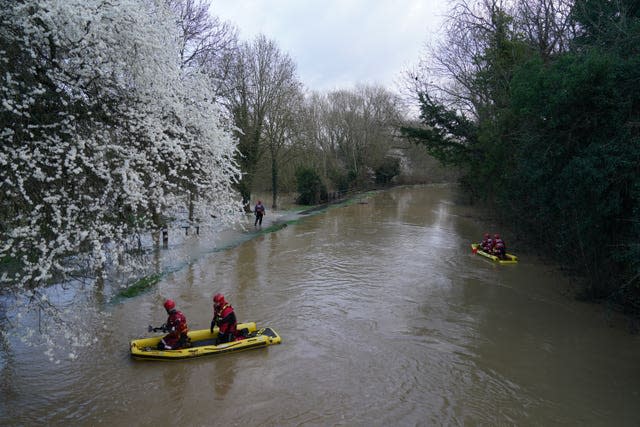 Missing boy river search – Leicester