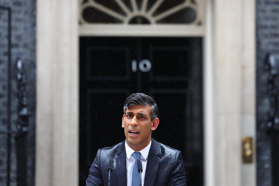 British Prime Minister Rishi Sunak  (Peter Nicholls / Getty Images)