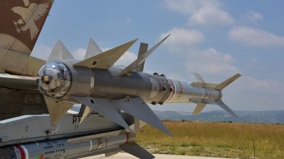 The Python-5 is a fifth-generation air-to-air and ground-based air defense missile. (Rafael USA)