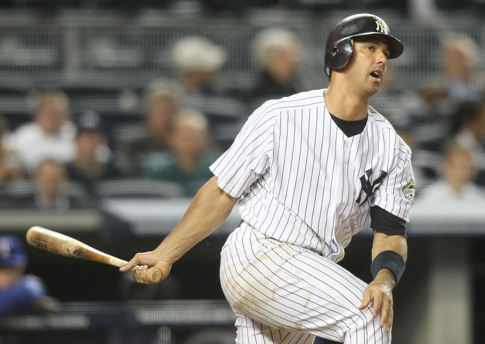 Jorge Posada。（MLB Photo by Nick Laham/Getty Images）