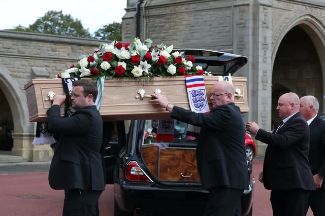 Jack Charlton funeral