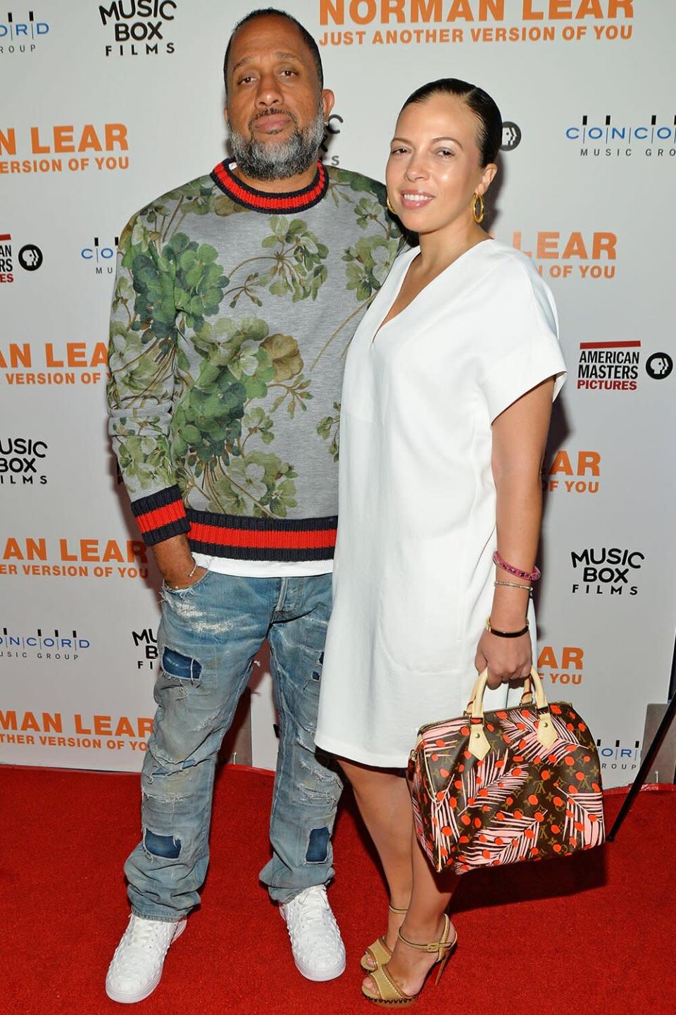 BEVERLY HILLS, CA - JULY 14: Writer Kenya Barris and Dr. Rainbow Edwards-Barris attend the premiere of Music Box Films' &quot;Norman Lear: Just Another Version Of You&quot; at The WGA Theater on July 14, 2016 in Beverly Hills, California. (Photo by Michael Tullberg/Getty Images)