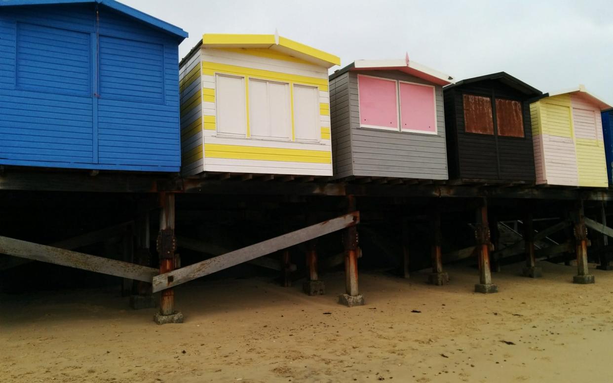 The new-look beach huts Frinton - APA