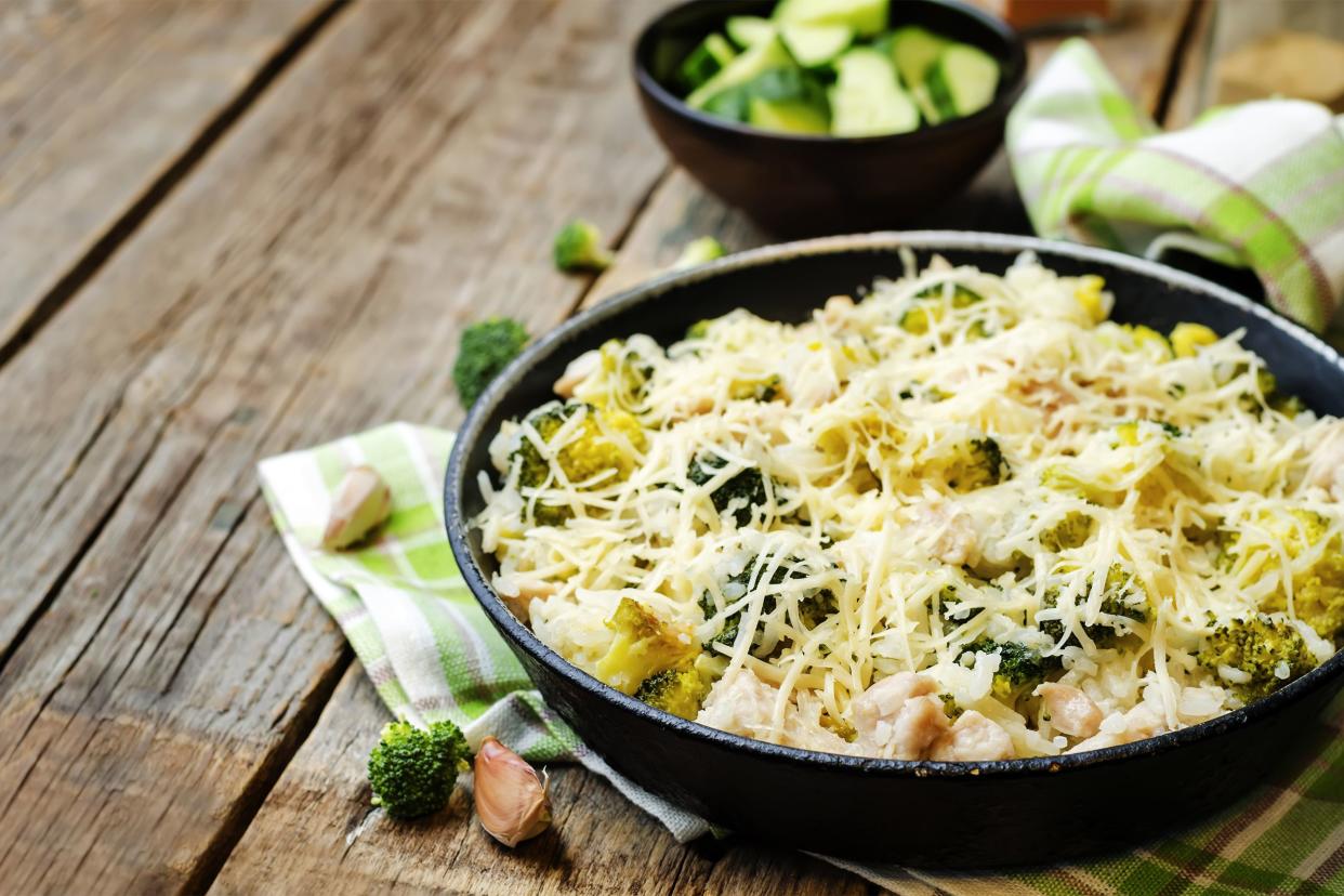 Chicken broccoli rice casserole