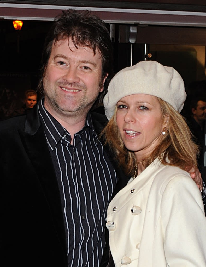 Kate Garraway and her husband Derek Draper. (PA)