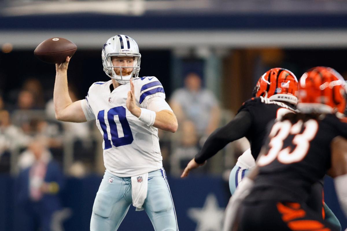 Lansing Catholic graduate Cooper Rush throws first NFL touchdown pass