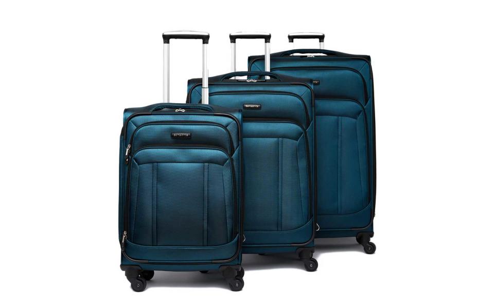 Samsonite Four-wheel Three-piece Soft Luggage Set