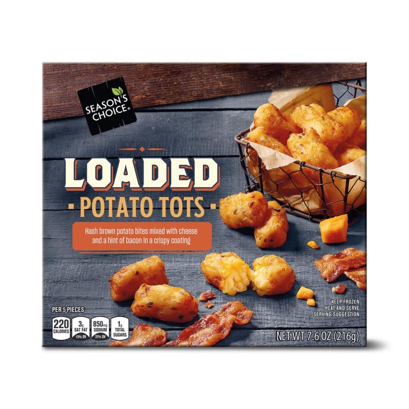 Season's Choice Loaded Potato Tots<p>Aldi</p>