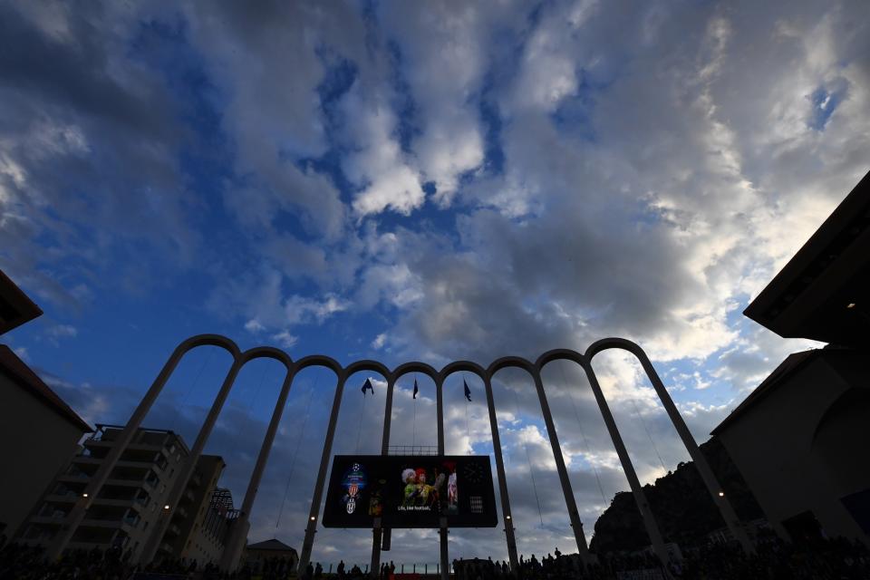 Le stade Louis II, théâtre de cette demi-finale aller