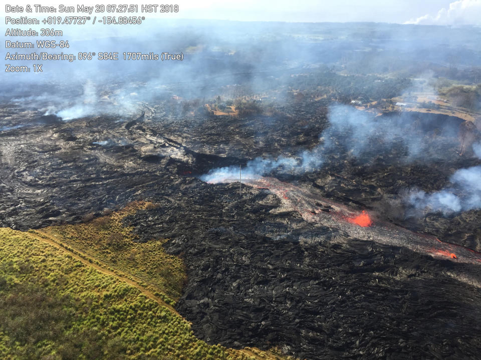 Kilauea volcano erupts on Hawaii’s Big Island