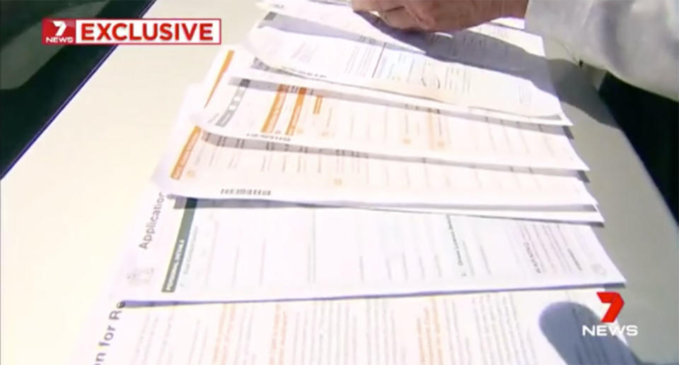 Car owners like Tony are being wrongly charged for tolls and fines, with bills coming in for months. Source: 7 News