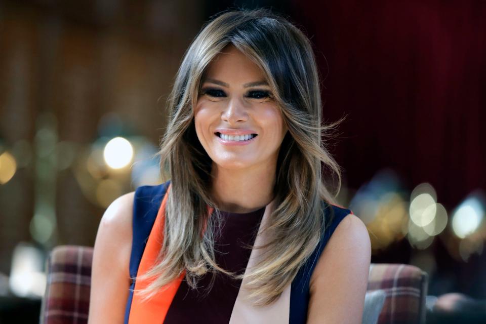 Melania Trump was on board a plane to Philadelphia when the cabin filled with smoke: AP