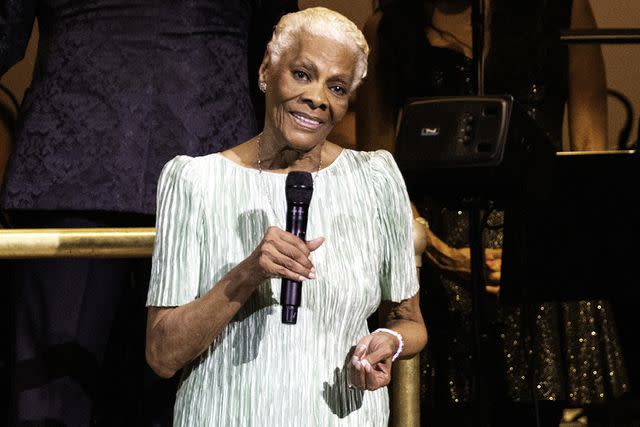 <p>Santiago Felipe/Getty Images</p> Dionne Warwick in New York City in May 2023