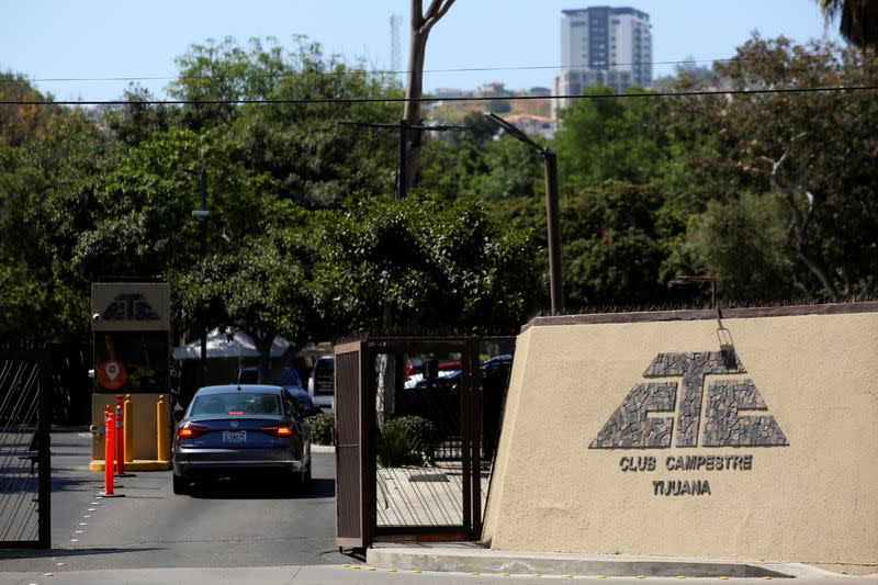 A view of the Tijuana Country Club, in Tijuana