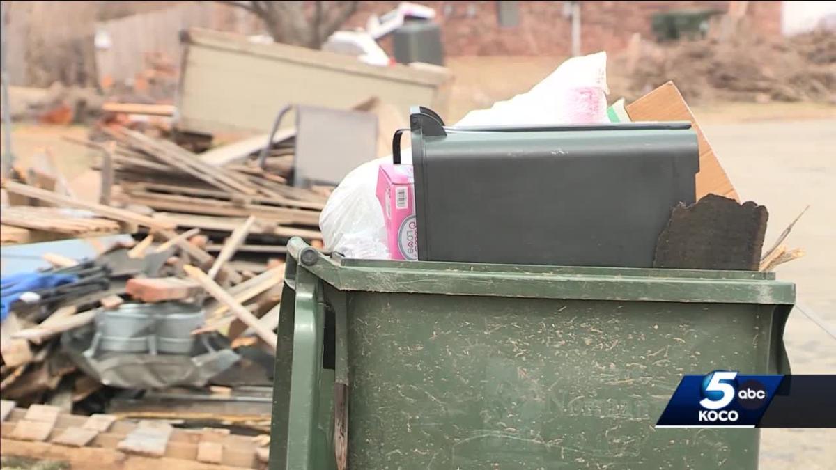 Severe storm debris cleanup continues in Norman