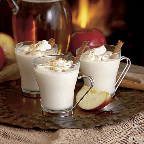 Hot Cider Nog