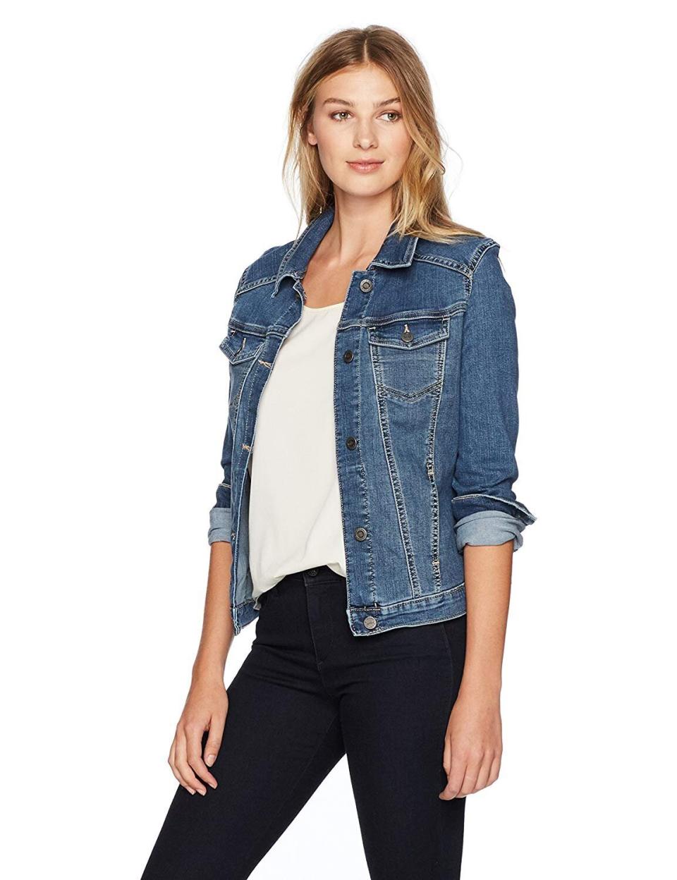 Riders by Lee Indigo Women's Stretch Denim Jacket (Photo: Amazon)