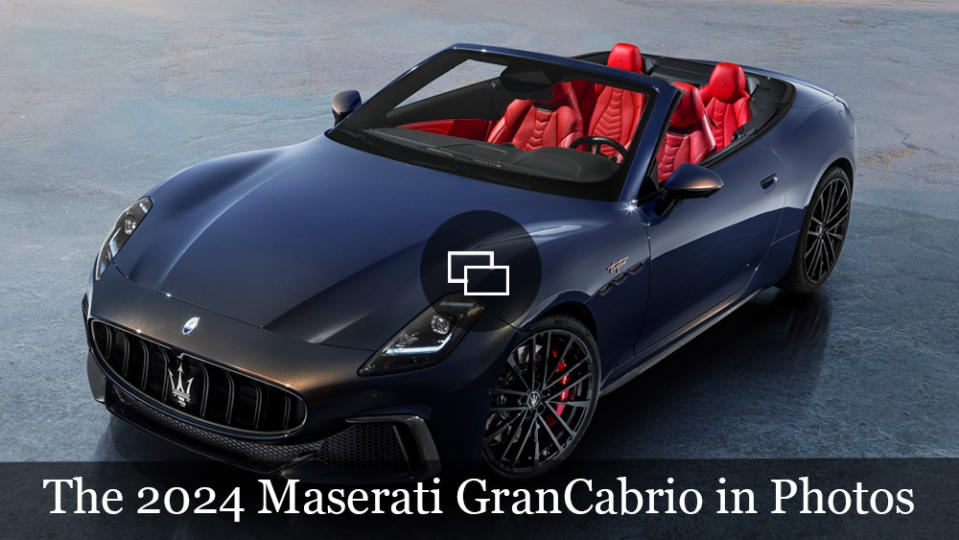 The 2024 Maserati GranCabrio in Photos