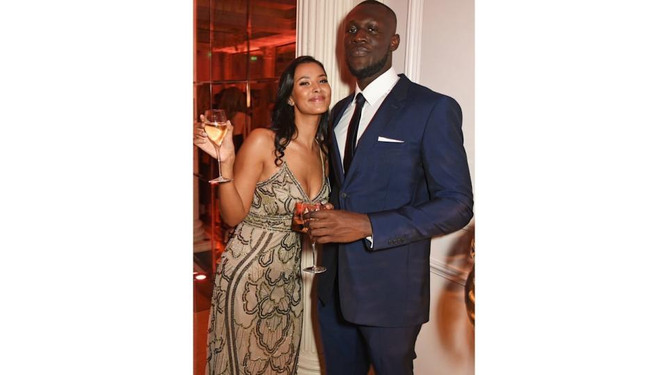 Maya Jama and Stormzy at the Elle Style Awards 2017