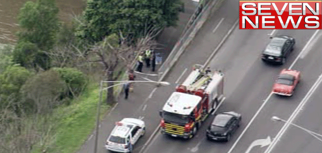 Police are investigating after a body was found in Melbourne's Yarra River. Photo: 7News