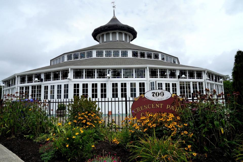 The Looff Carousel at Crescent Park in East Providence is the last standing element of what was once a sprawling riverside amusement park.