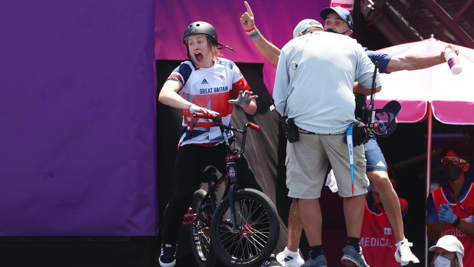 Charlotte Worthington finds out winning score at Tokyo 2020 Olympics