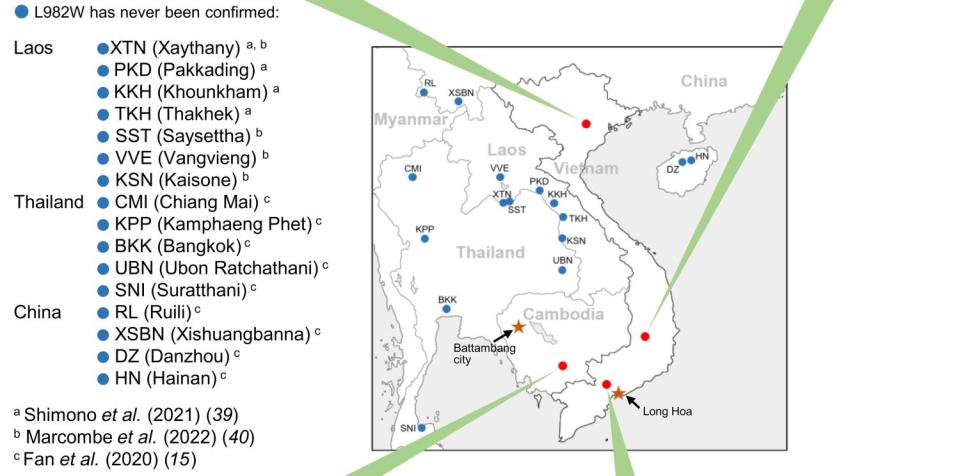 Localización de vectores del dengue súper resistentes a los insecticidas en la península de Indochina | Kasai, Shinji, et al.