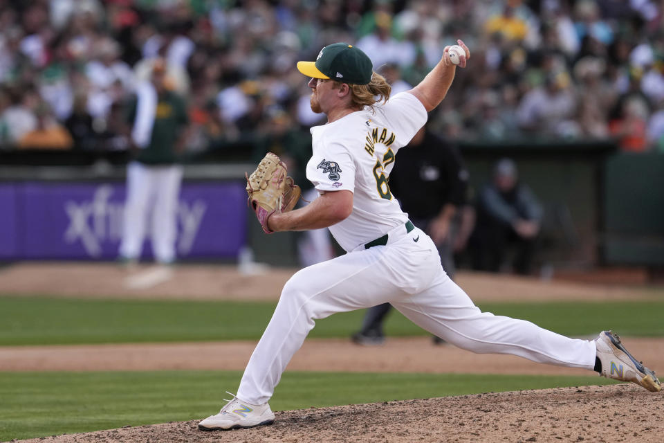 Osvaldo Bido shuts down Giants as A's take Bay Bridge Series game 20