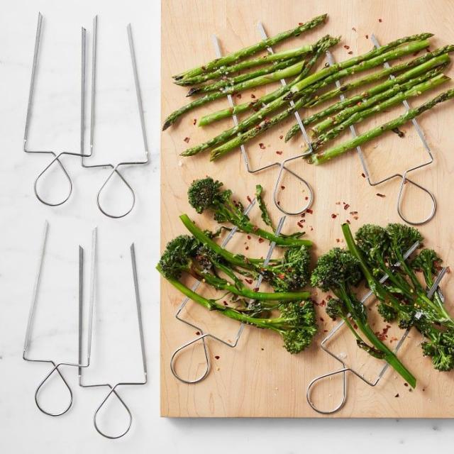 Williams Sonoma Air Fryer Skewers and Nonstick Rack