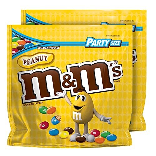 M&M'S Limited Edition Peanut Butter Chocolate Candy - 2.83 oz Bag 
