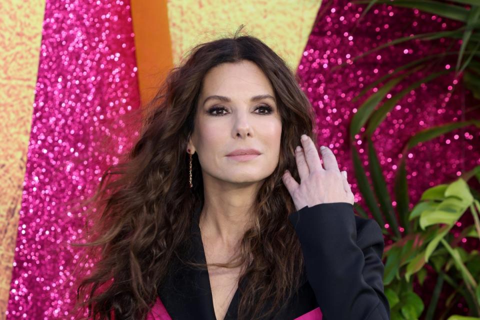 Sandra Bullock at the premiere of The Lost City at Cineworld in Leicester Square last year (Tim P. Whitby/Getty Images)