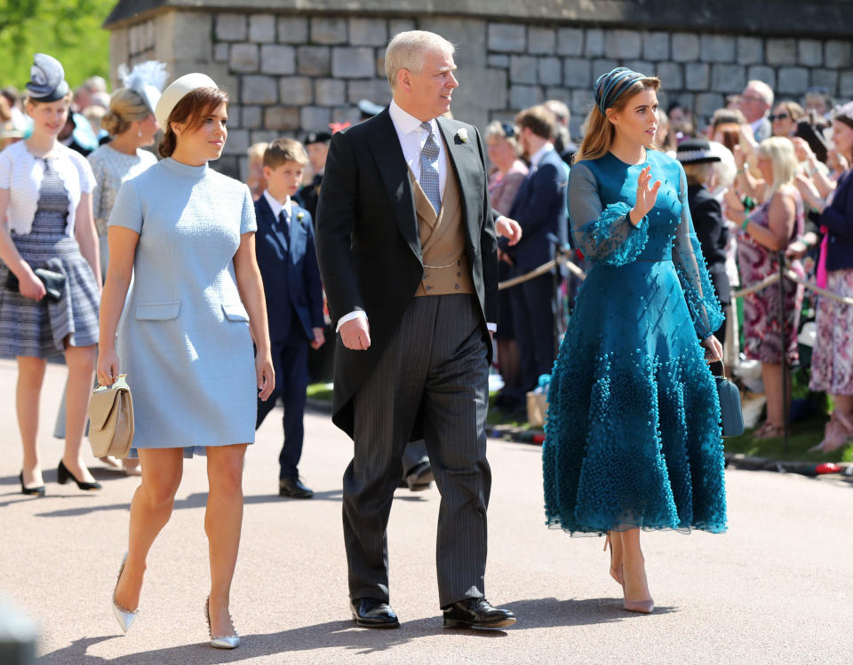 Prinzessin Eugenie, Prinz Andrew und Prinzessin Beatrice