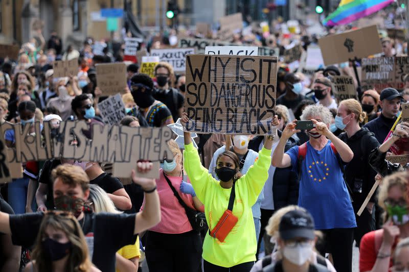 Black Lives Matter protest in London