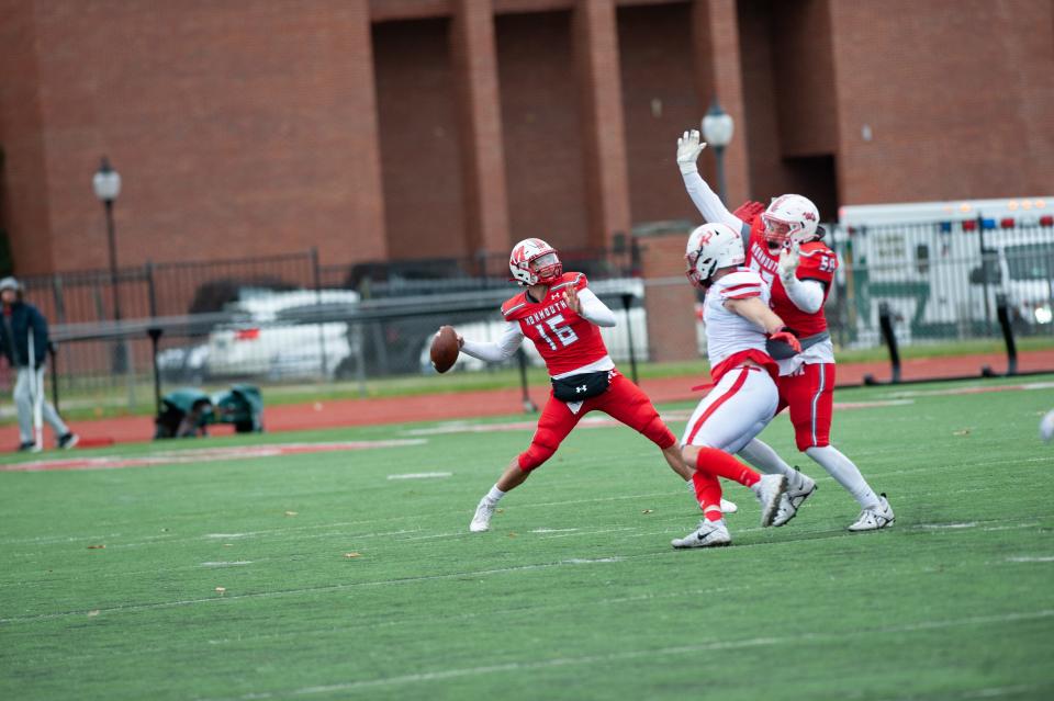 Monmouth College senior quarterback Carter Boyer is a former Illini West High School standout.