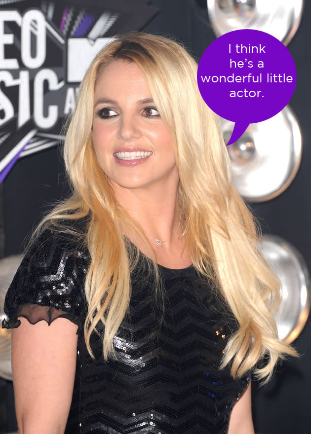 Britney Spears spoke about Ryan Gosling this week. She said that she's a fan of his and that he's a 'wonderful little actor.' Most patronising compliment, ever, Britters?!