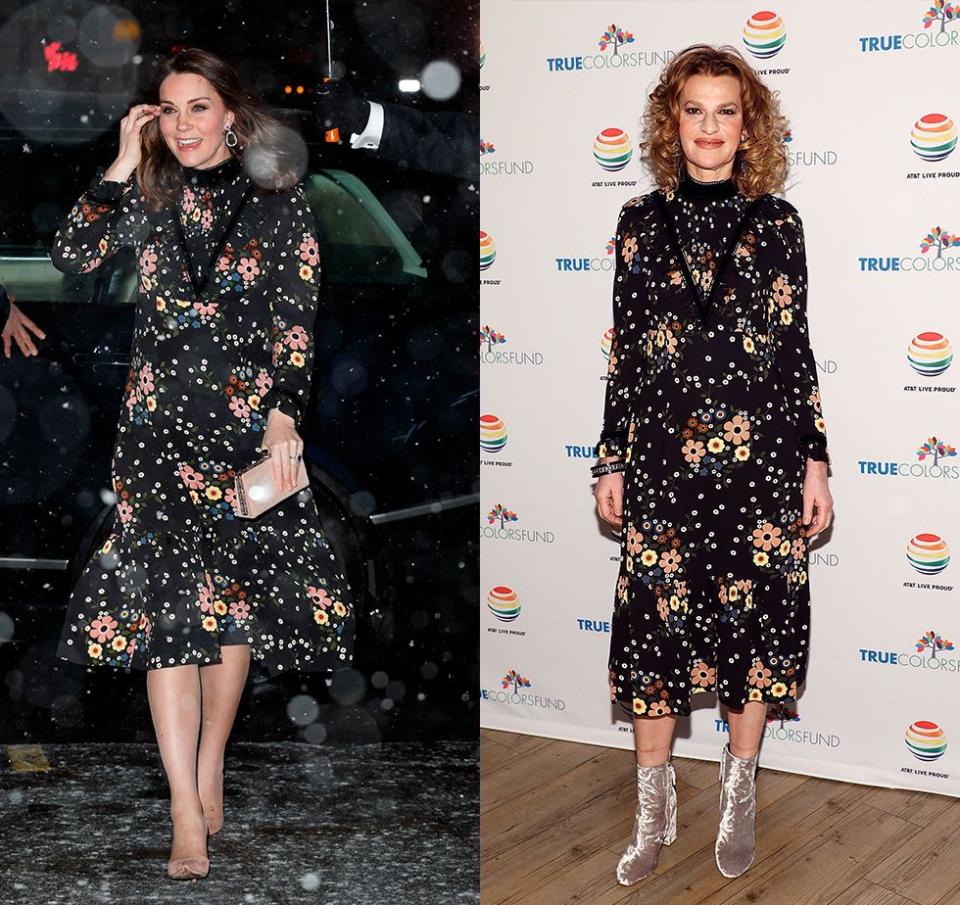 Kate Middleton and Sandra Bernhard