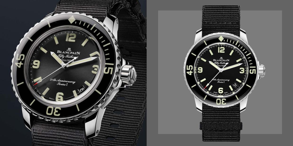 blancpain fifty fathoms 70th anniversary series 1