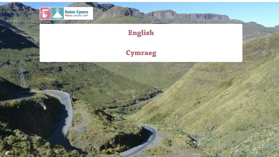 The correct website front for Dolen Cymru