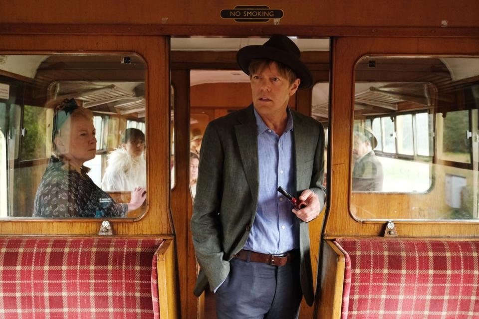 Cosy crime: Kris Marshall as DI Humphrey Goodman (Red Planet Pictures/David Appleby)