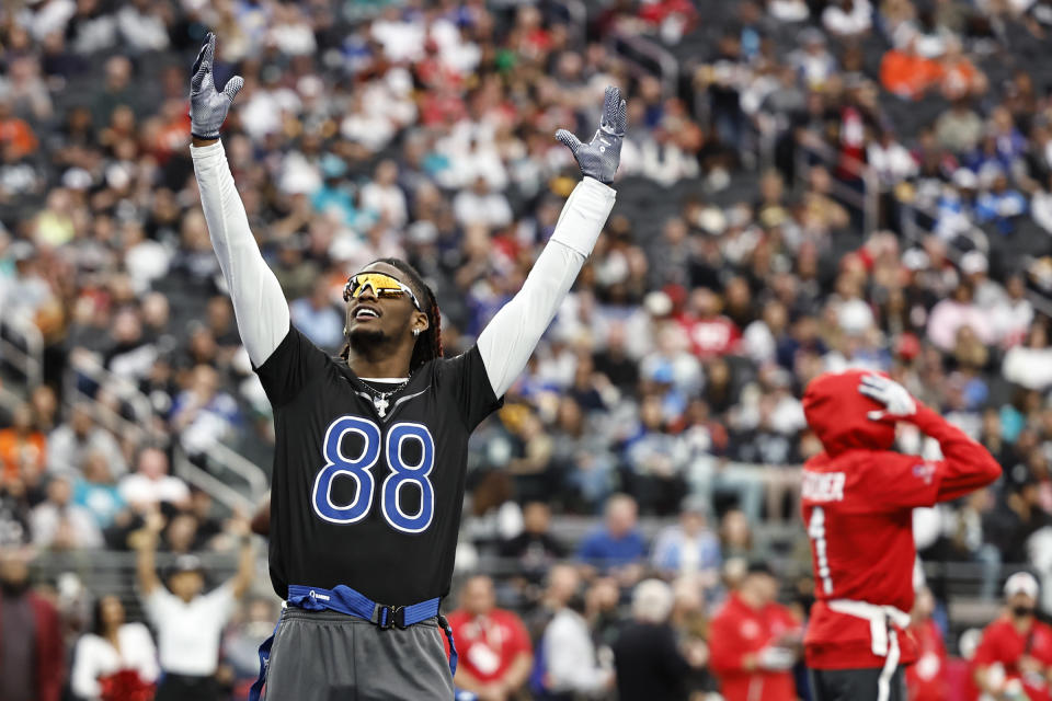 CeeDee Lamb nos jogos do Pro Bowl do ano passado.  (Michael Owens/Imagens Getty)