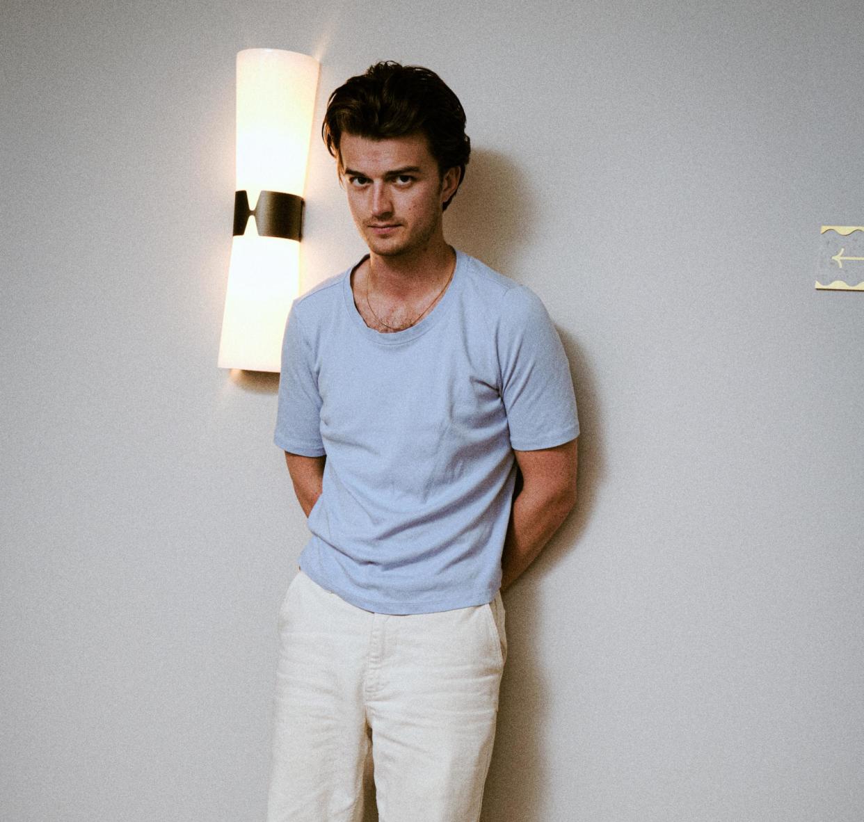 <span>Djo, AKA Joe Keery: ‘I almost have no way to process this success.’</span><span>Photograph: Guido Gazzilli</span>