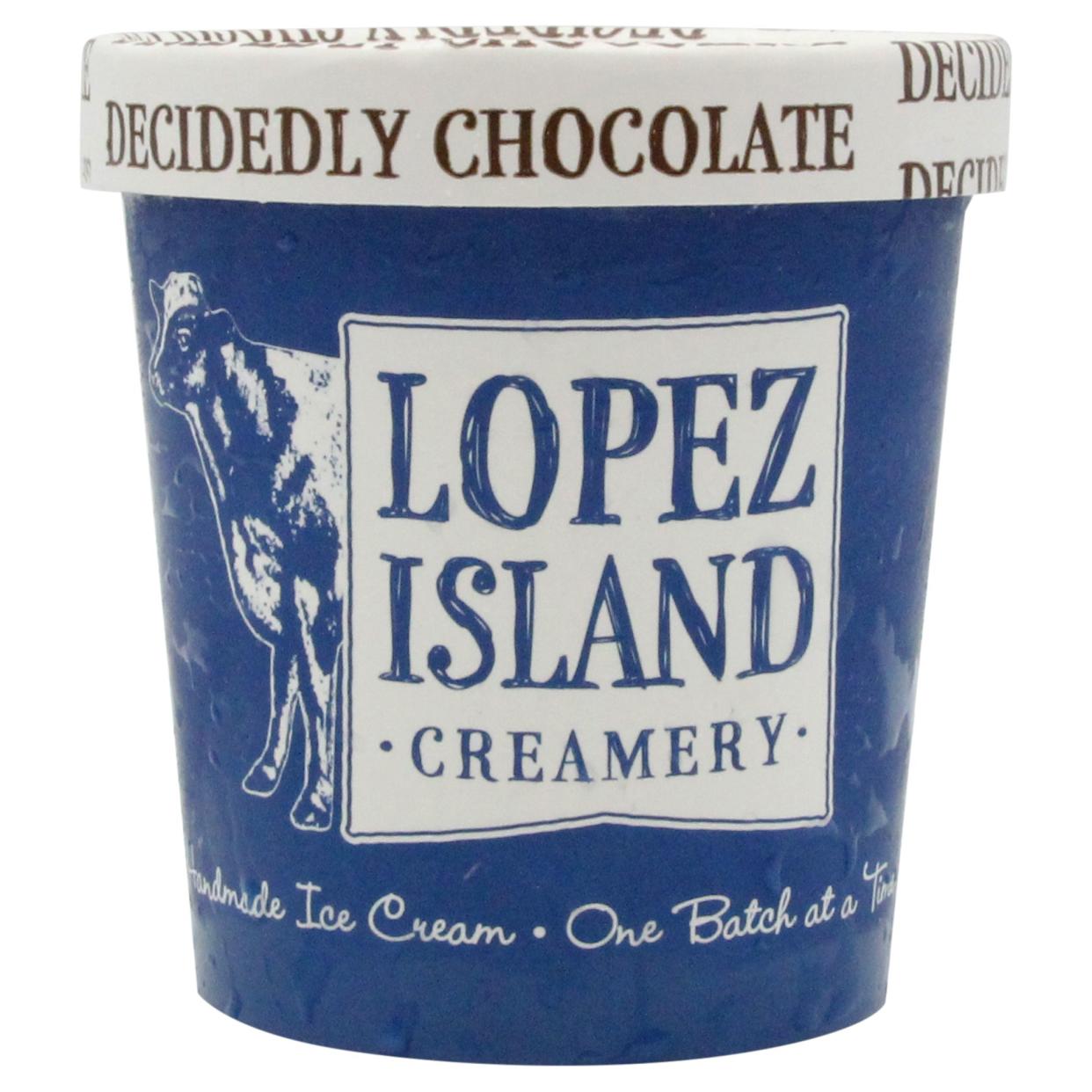 Lopez Island Decidedly Chocolate ($5.99 / per pint)